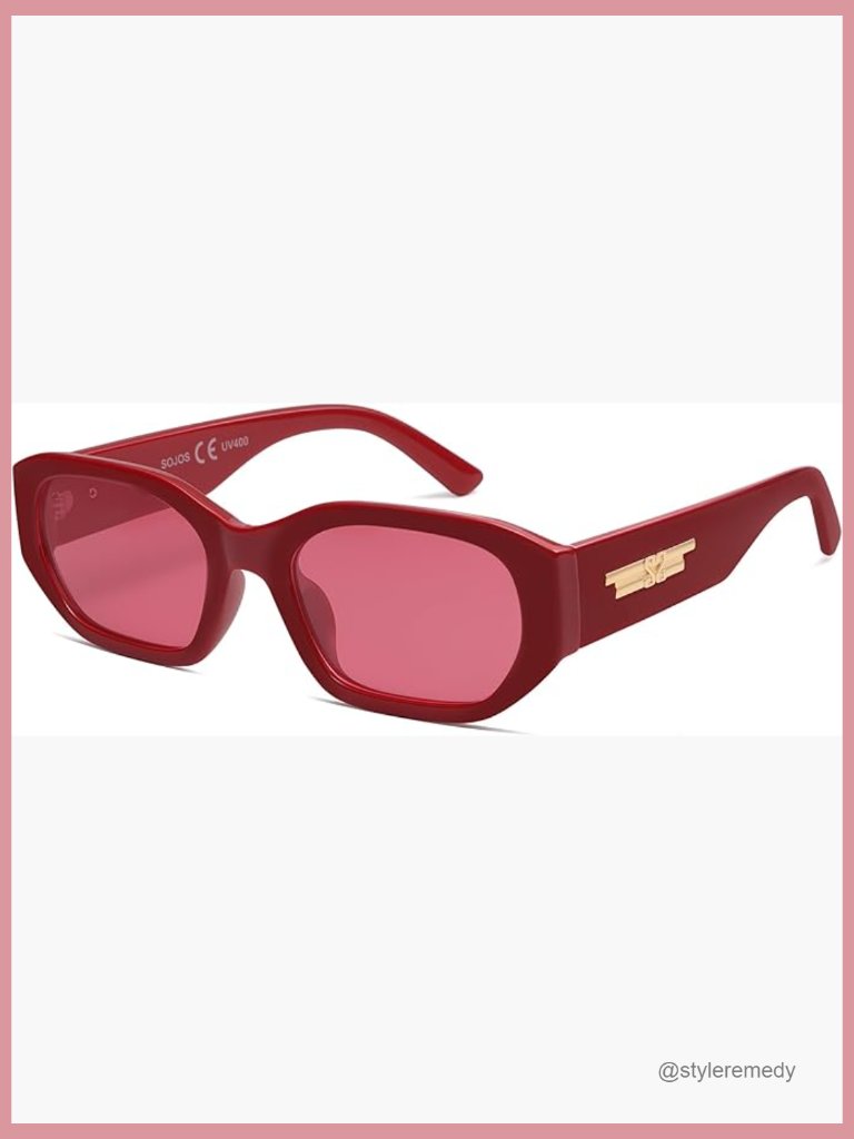 Polarized Sunglasses With Recycled Plastic Frame, Uv400 Protection